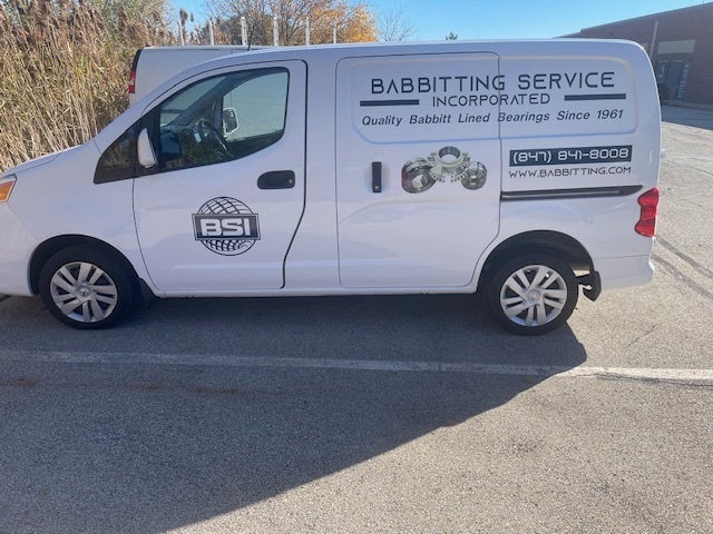 Babbitting Service Inc. Van Vehicle Graphics