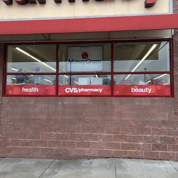CVS Window Graphics - Charlotte Avenue