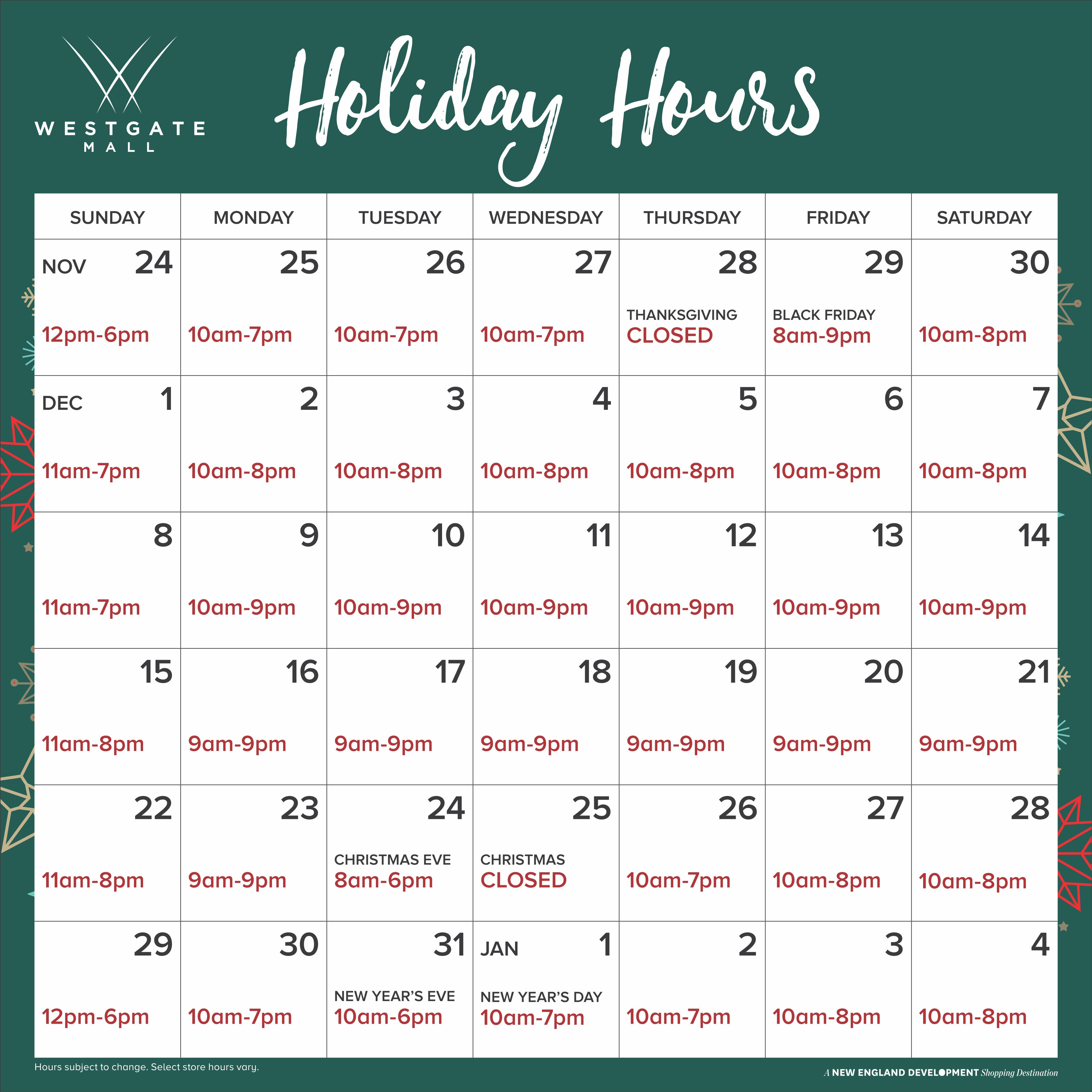 Holiday Window Decals