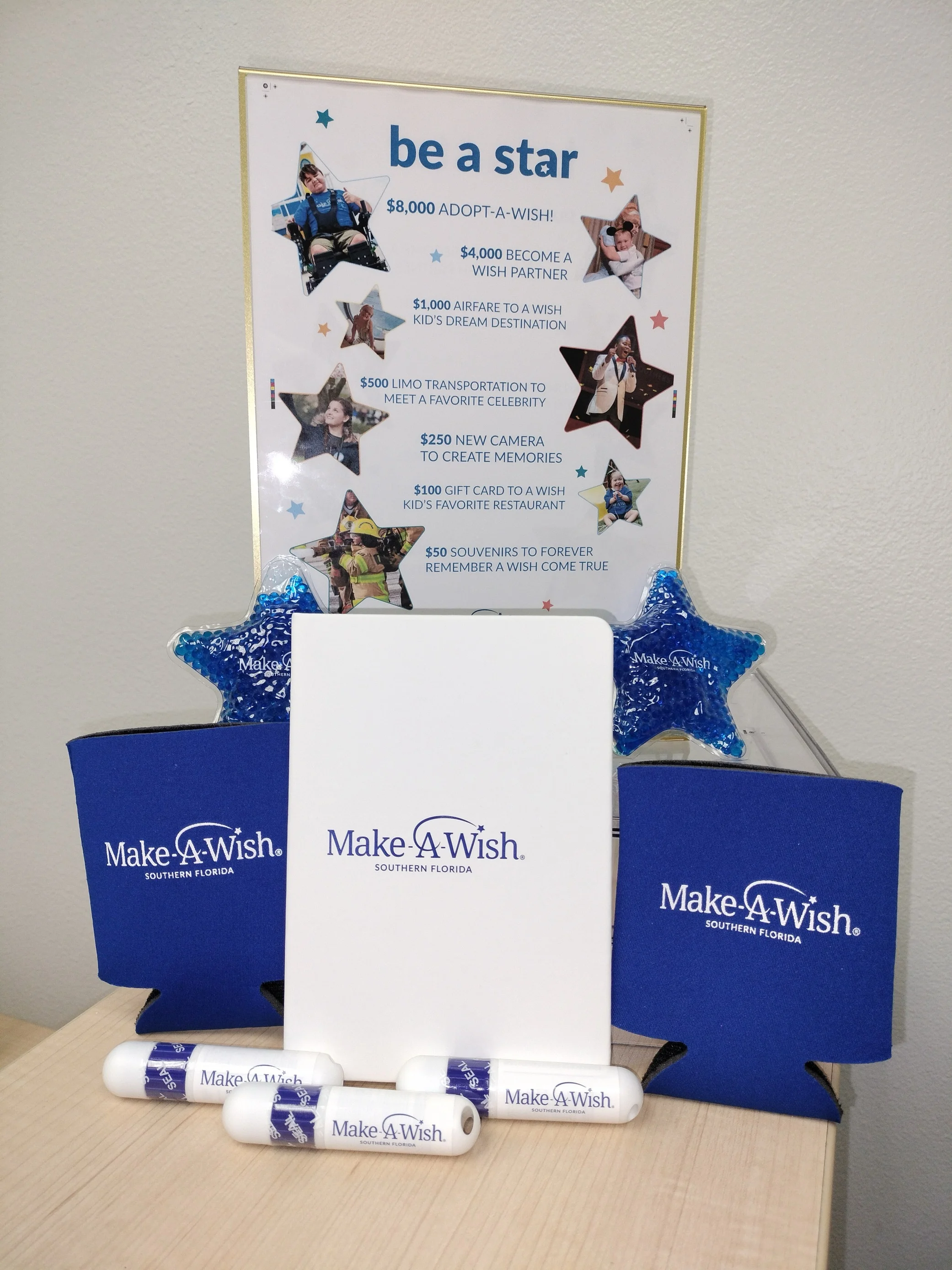 Custom Promotional Products for Make-A-Wish Southern Florida