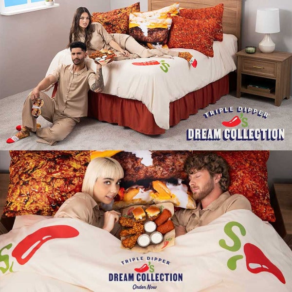 Chili's Unveils Mouthwatering Triple Dipper Dream Collection: A Fusion of Food, Fun, and Fashion Chili's Unveils Mouthwatering Triple Dipper Dream Collection: A Fusion of Food, Fun, and Fashion