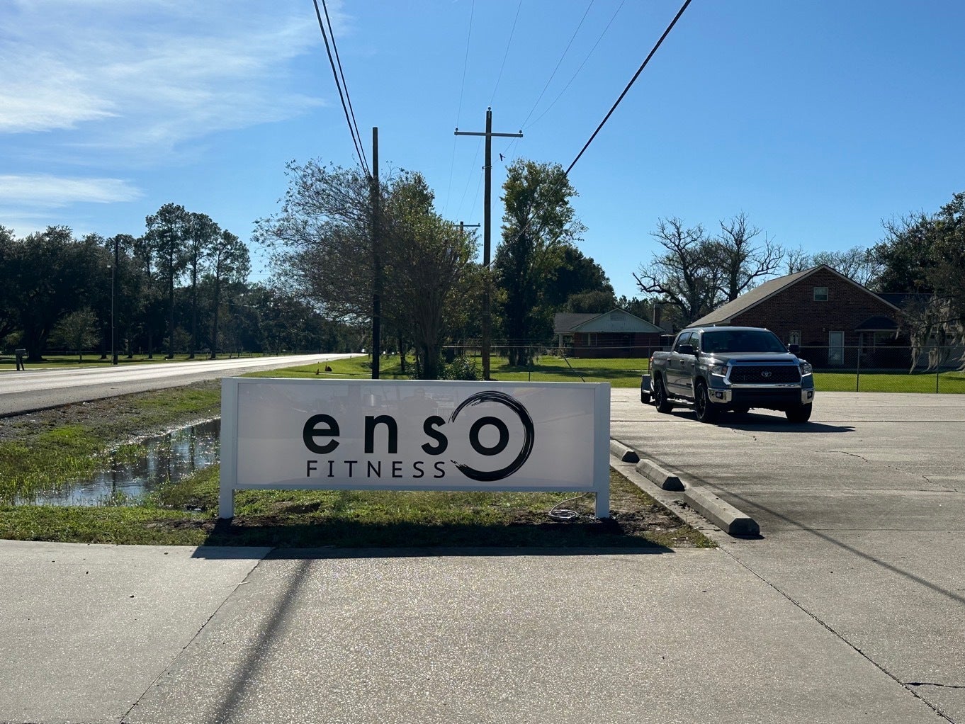 Monument Sign at Breaux Bridge, LA