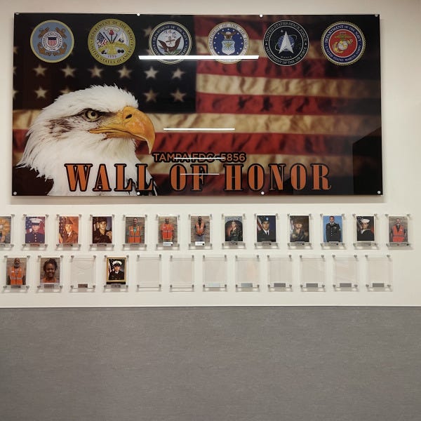 Home Depot's Wall of Honor