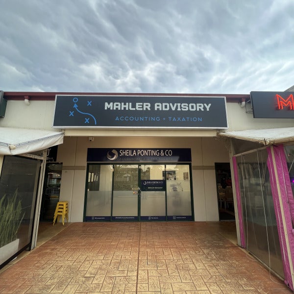 Shopfront signage rebrand