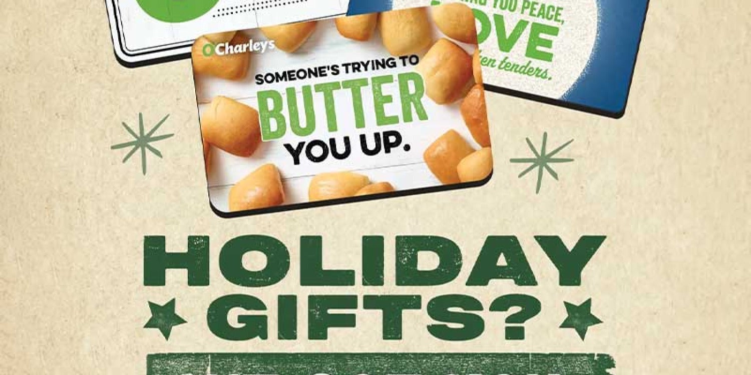 O'Charley's Holiday Gift Card Specials: Spread Cheer and Save Big This Season O'Charley's Holiday Gift Card Specials: Spread Cheer and Save Big This Season