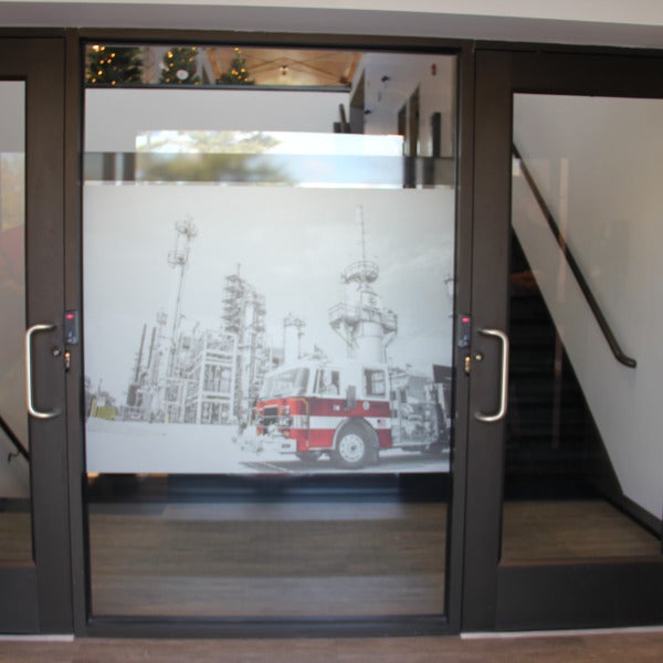Window Frosting for Brookfield Offices, Clinics, and Conference Rooms