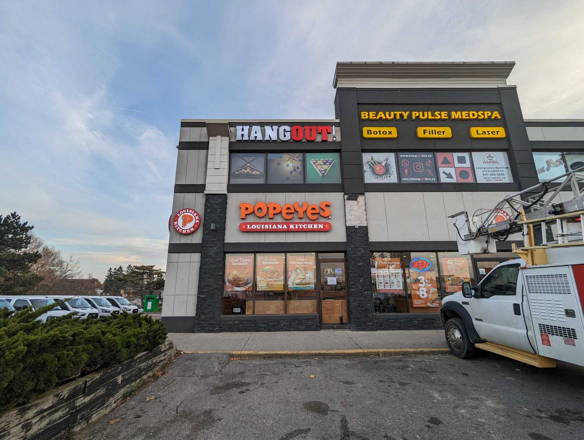 Channel Letter and Window Graphics - Hangout Whitby