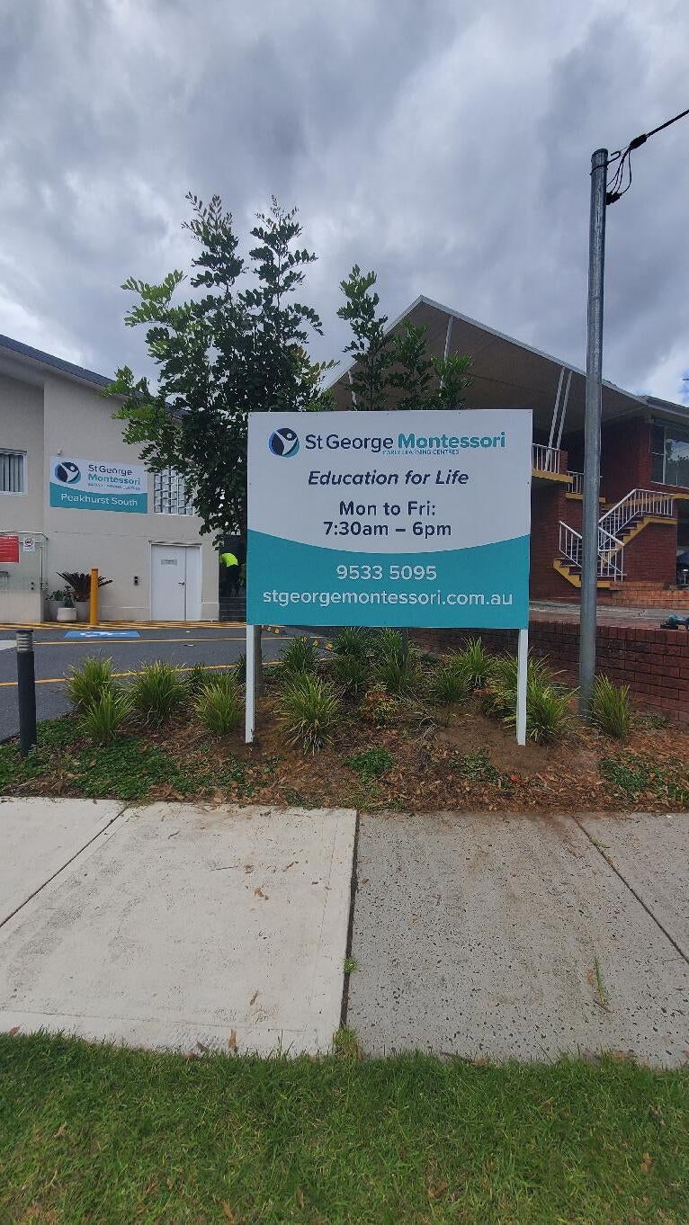 Free standing signs