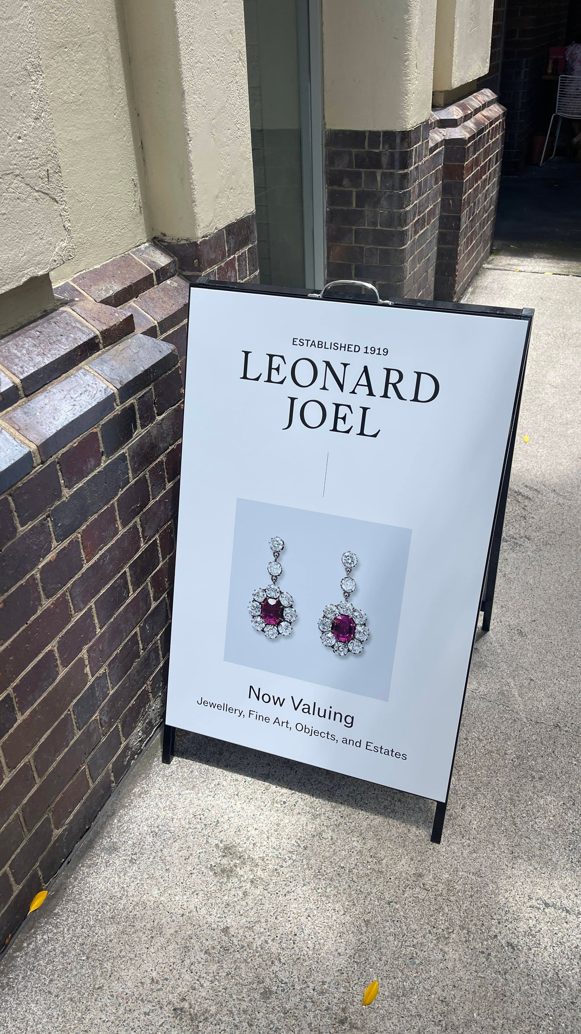 Appealing A-Frames For Alluring Auctions From Leonard Joel | Signarama Brendale