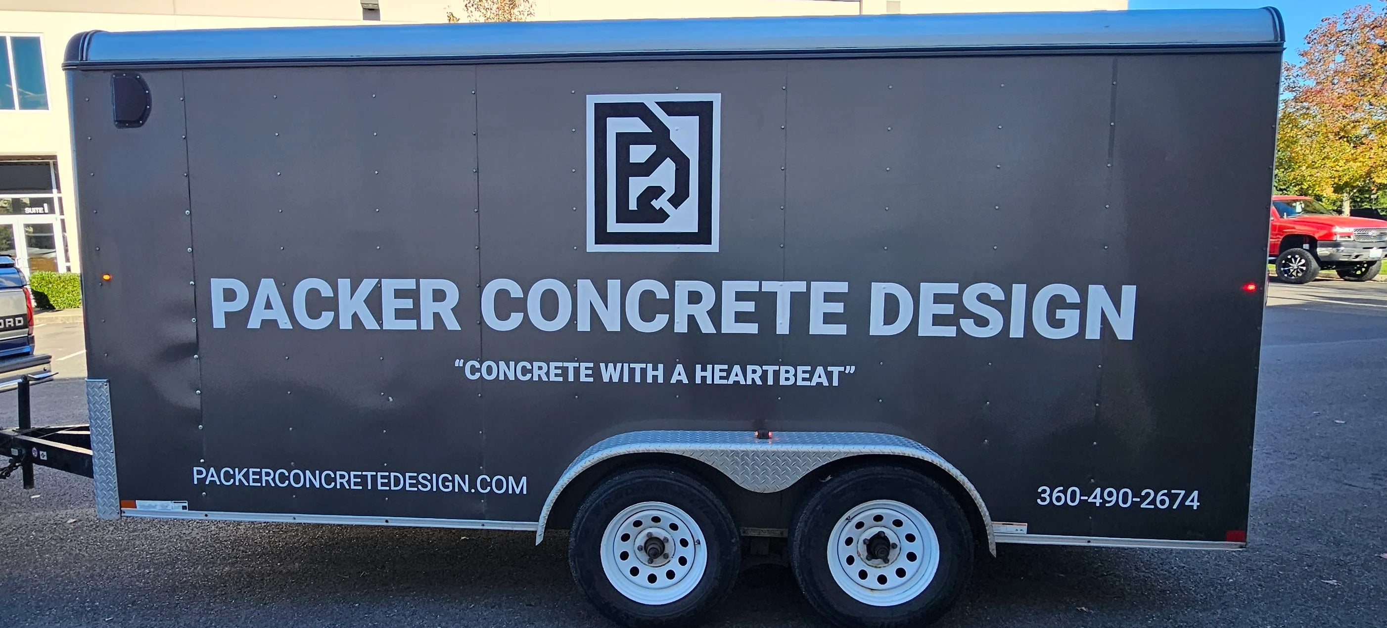 Make your vehicles and trailers advertise for you with custom graphics