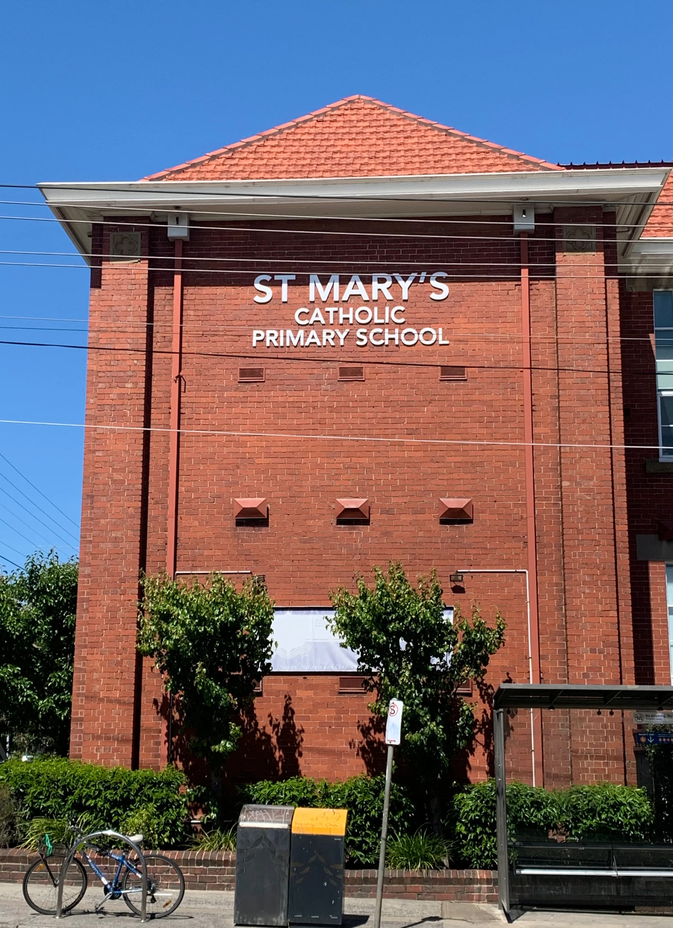 3D Lettering - St Mary's Catholic Primary School - Thornbury VIC.