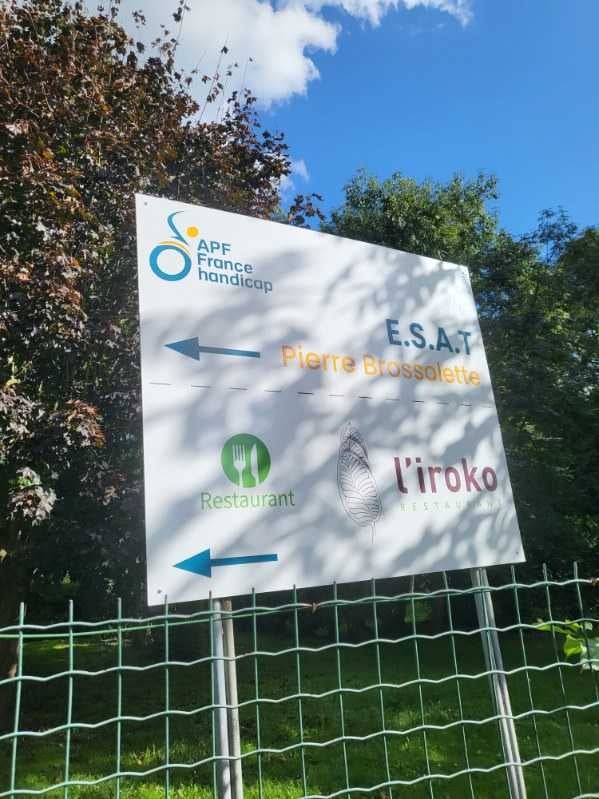 Mise à jour de la Signalétique intérieure et extérieure pour les ESAT de Saint Denis et Pierre Brossolette