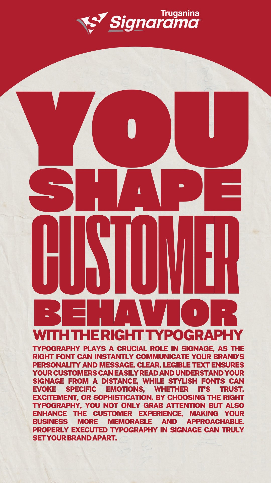 The Psychology of Typography in Signage: How Font Choices Influence Customer Perception
