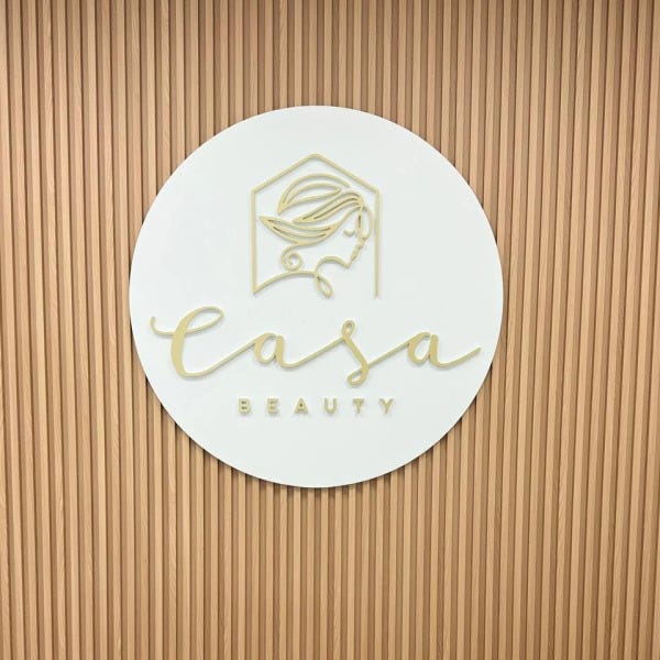 Dimensional Reception/Office Sign