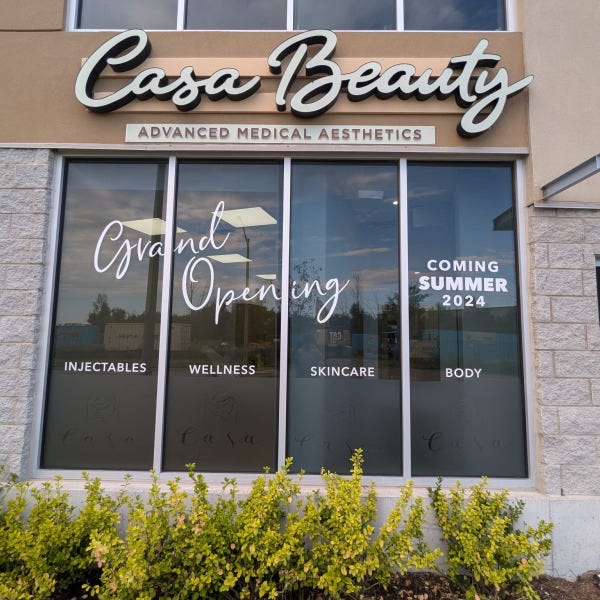 Channel Letter for Casa Beauty