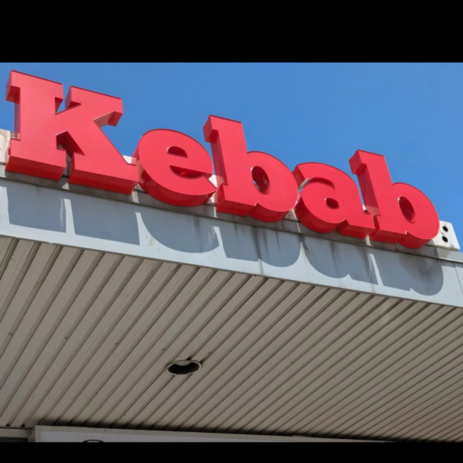 Kebab Delight - Channel letter and lightbox