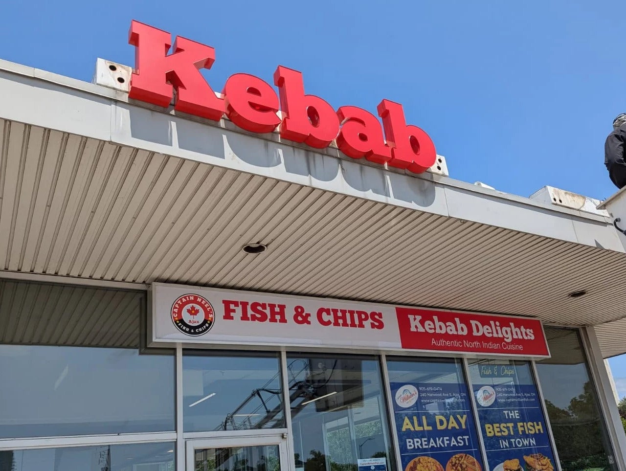 Kebab Delight - Channel letter and Lightbox