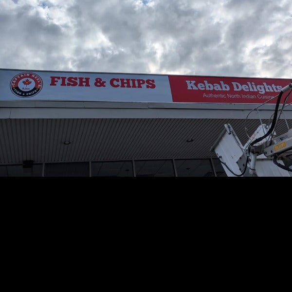 Kebab Delight - Channel letter and Lightbox