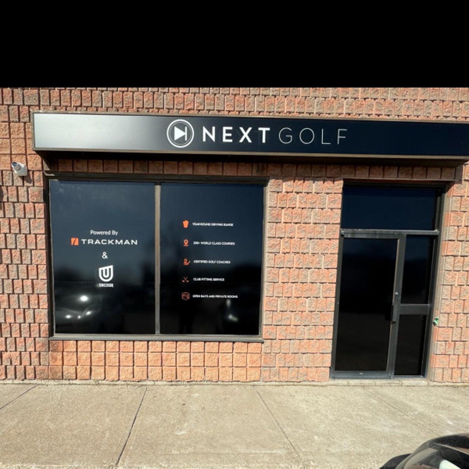 Next Golf - Light box Refresh and Window Decal