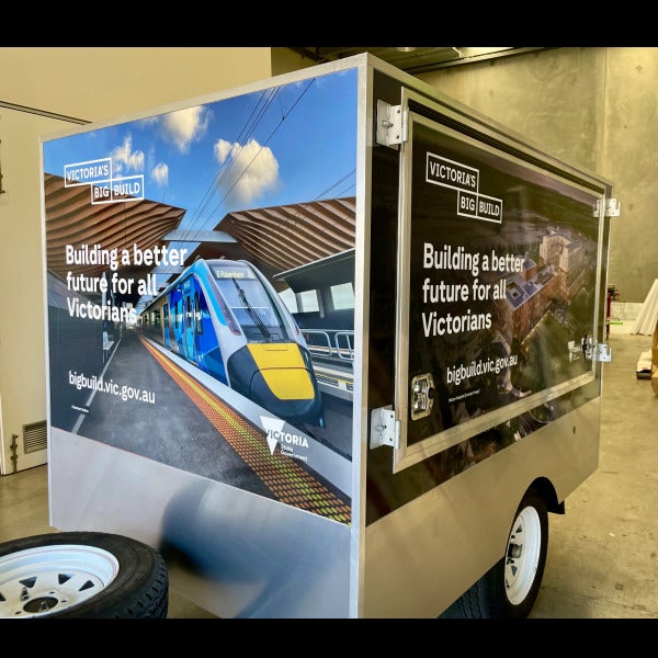 Trailer Wrap - ChatterBox Projects - Victoria's Big Build.