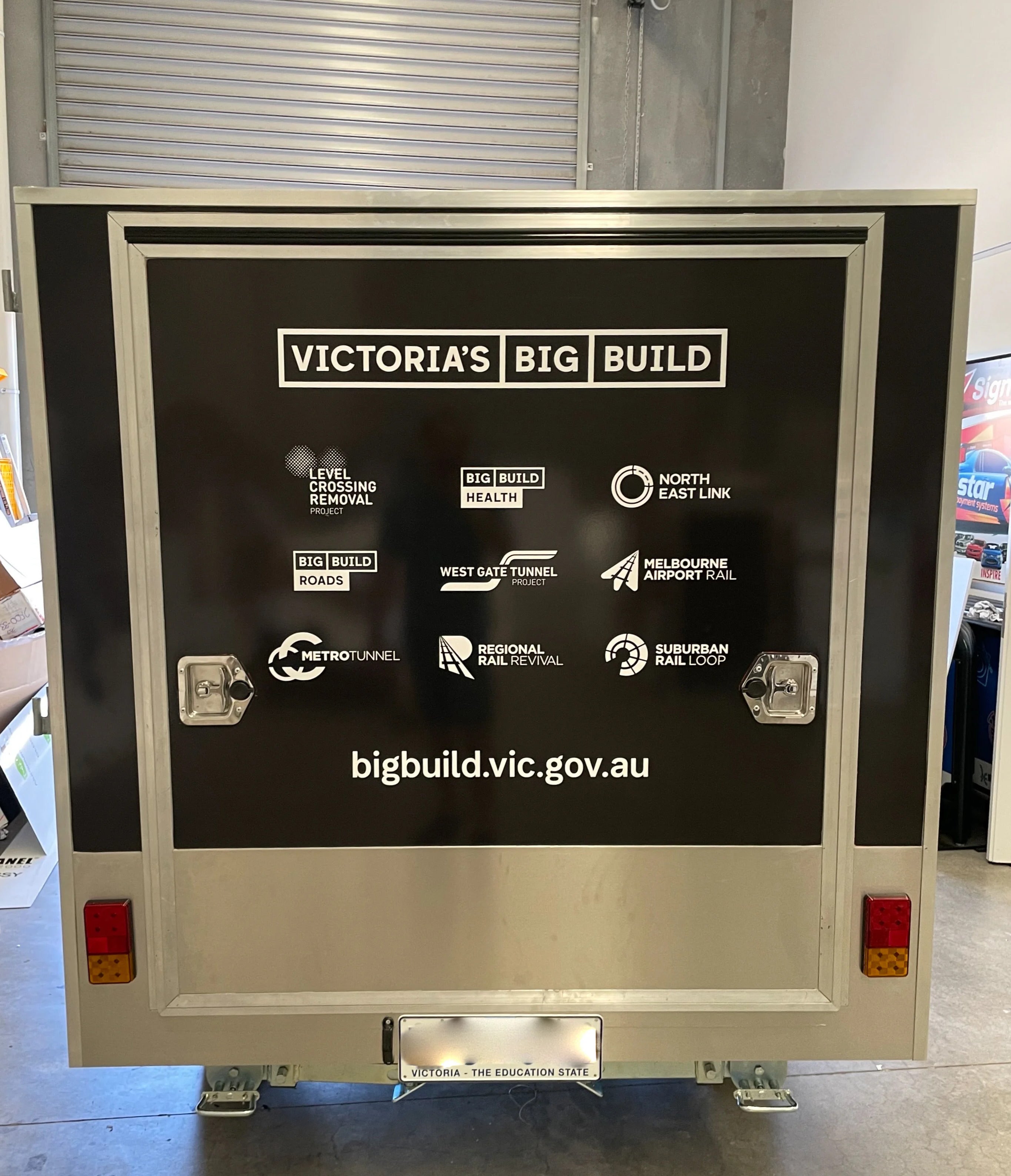 Trailer Wrap - ChatterBox Projects - Victoria's Big Build.