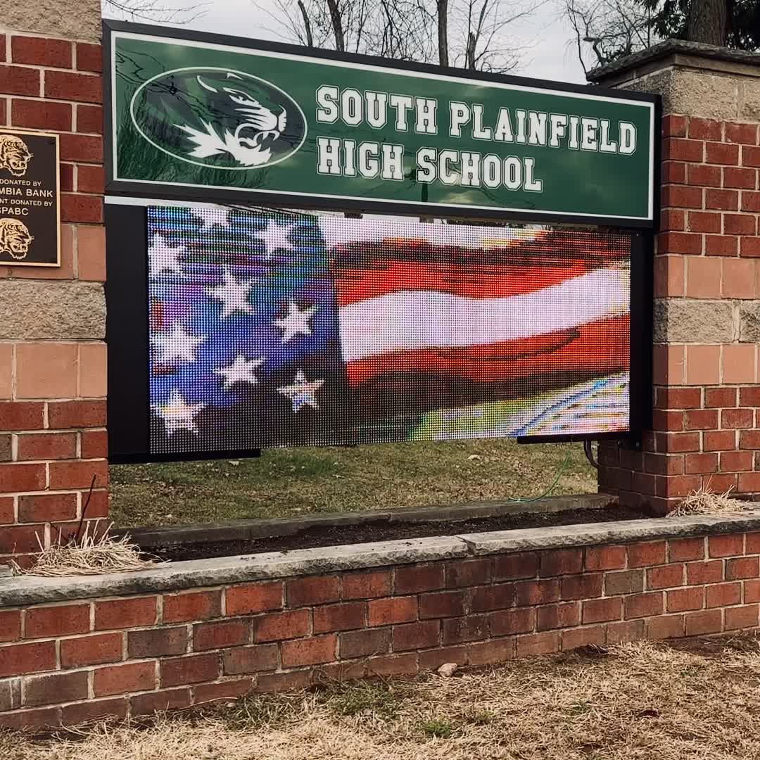 South Plainfield High School LED Display
