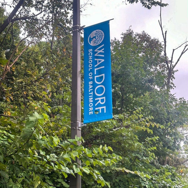 Waldorf School of Baltimore Pole Banner