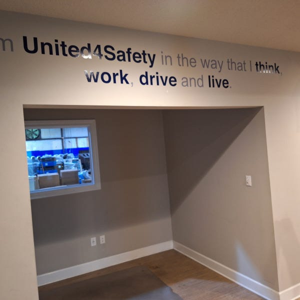 United rentals wall decals
