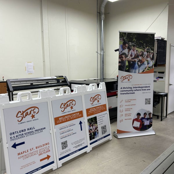  Custom A-Frames & Retractable Banners – Portable Branding at Its Best! 