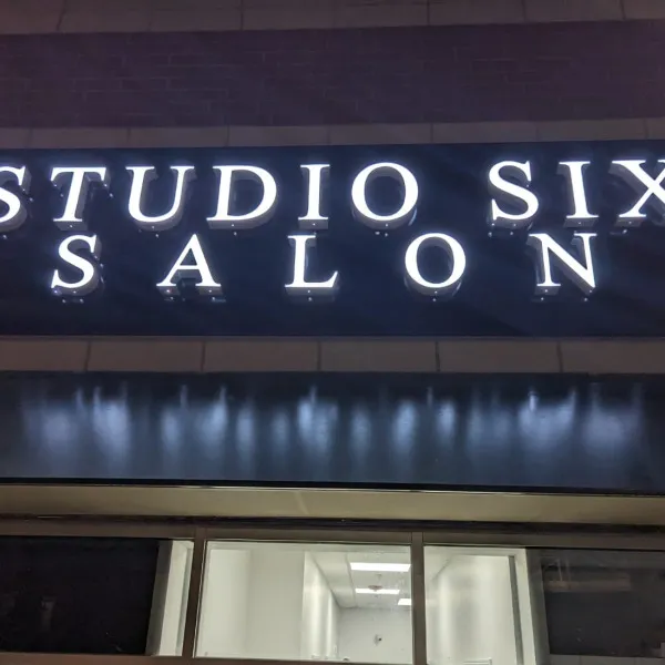 Stunning Channel Letter with Backerboard