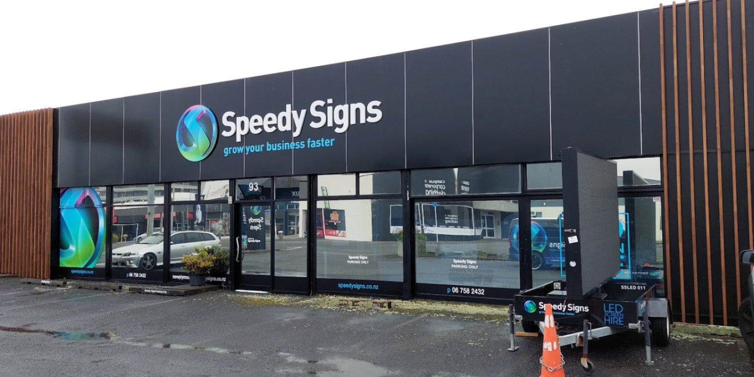 Speedy Signs New Plymouth