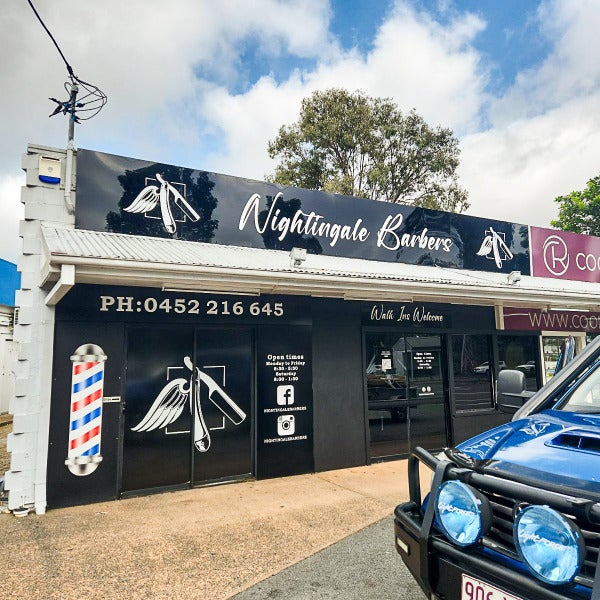 Sharp Looks for Nightingale Barbers: Stylish Fascia Signage