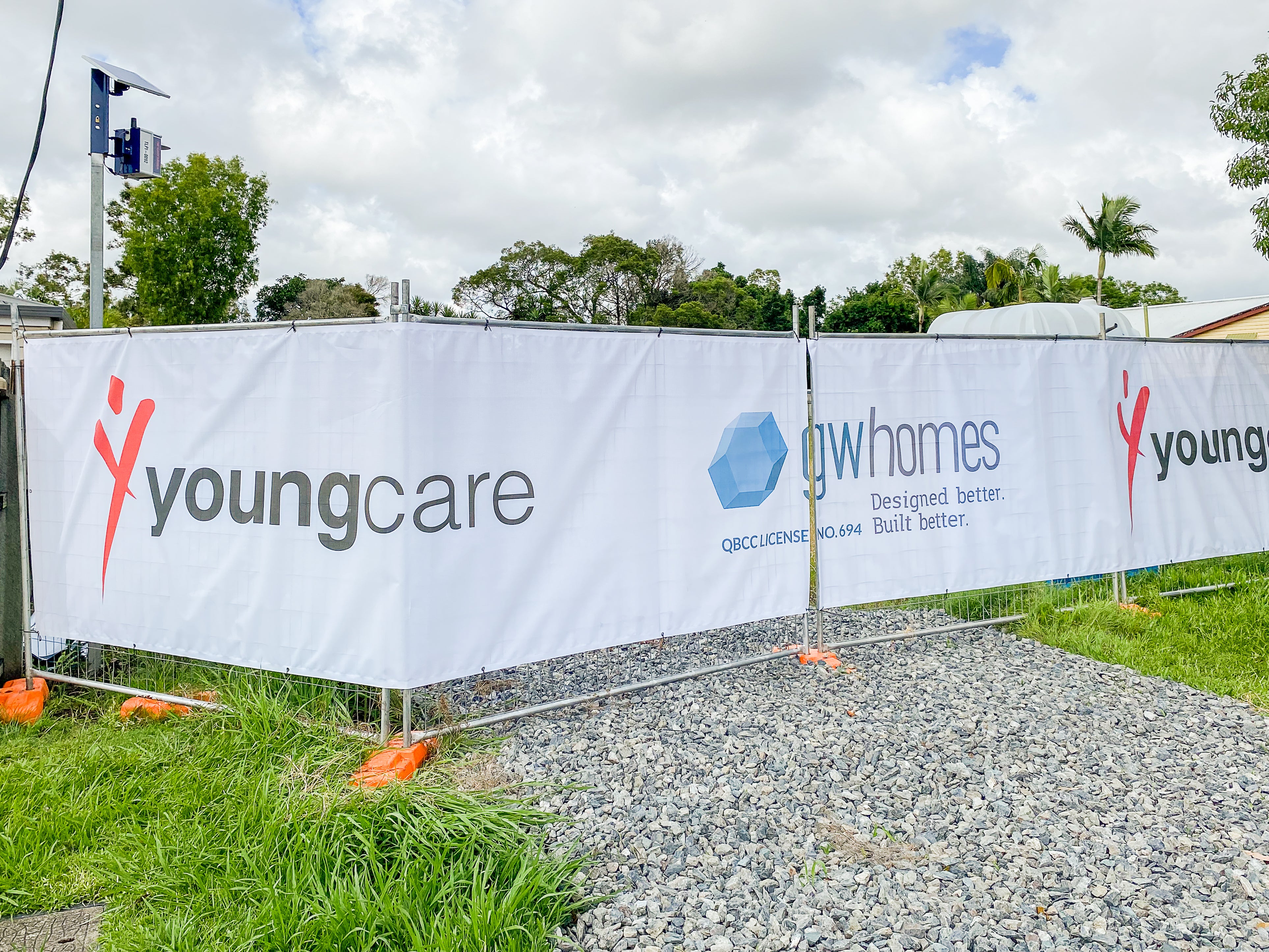 Bold Statements: Fence Mesh Banners for Youngcare