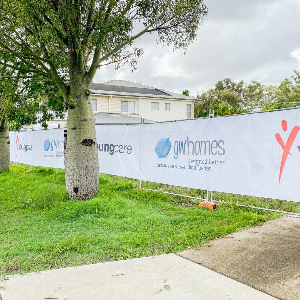 Bold Statements: Fence Mesh Banners for Youngcare