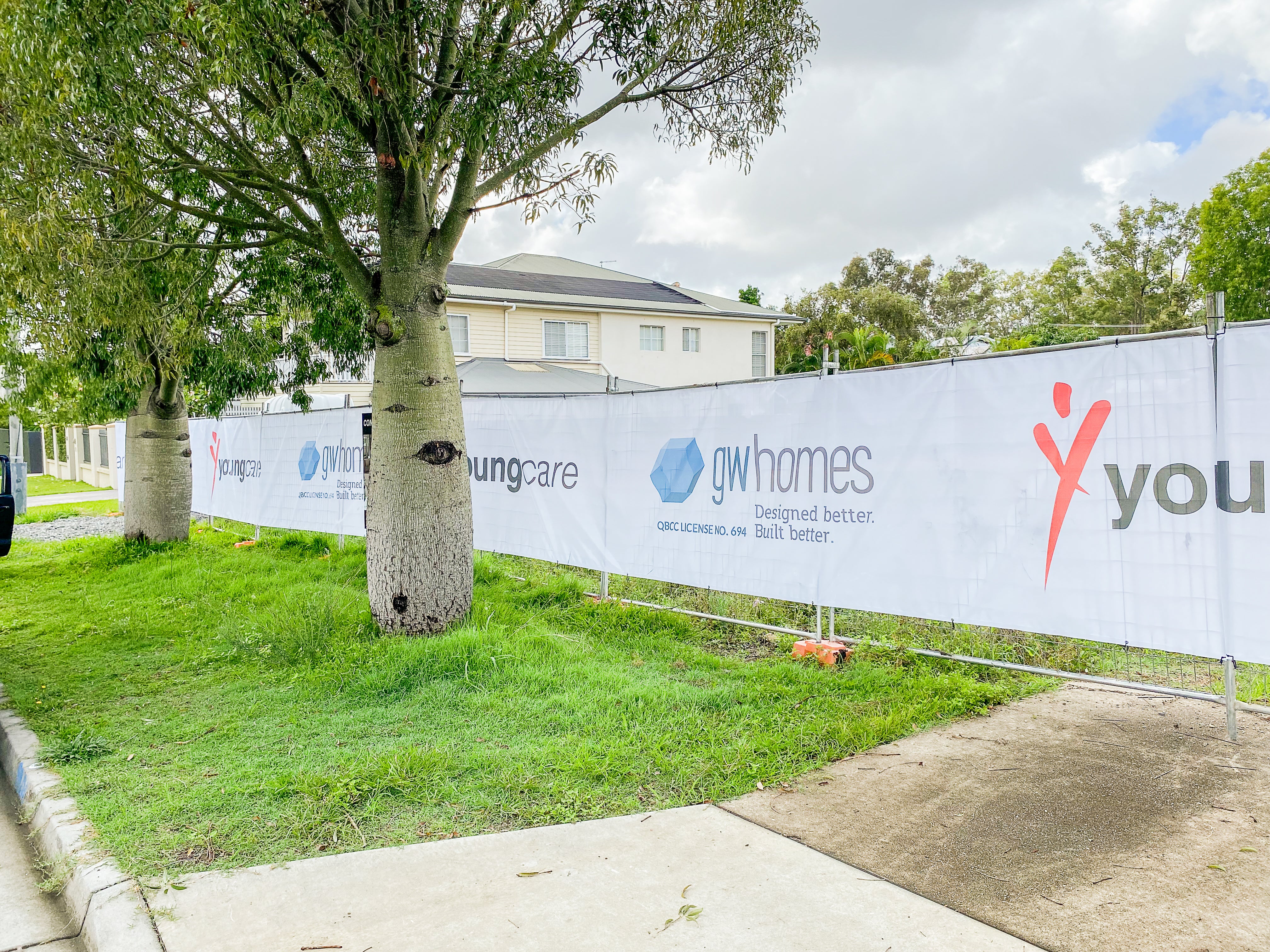 Bold Statements: Fence Mesh Banners for Youngcare