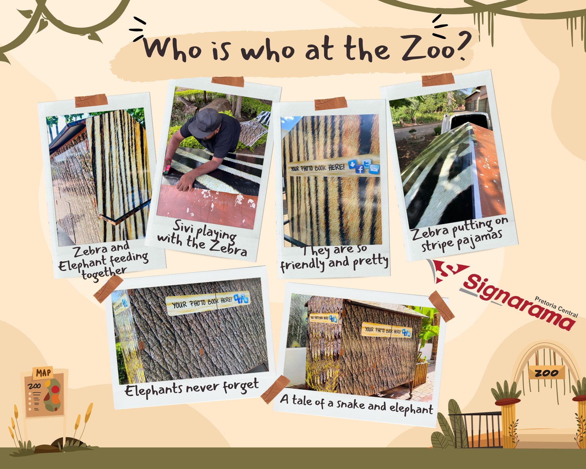  Wild Adventures Meet Stunning Signage! 