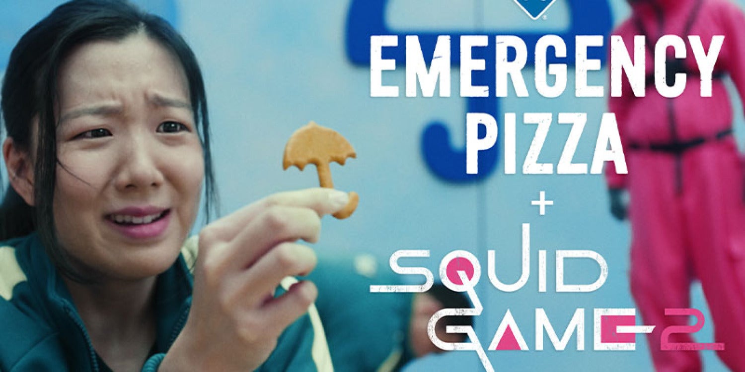 Domino's Pizza & Netflix Serve Up Emergency Pizza In The Squid Game Universe