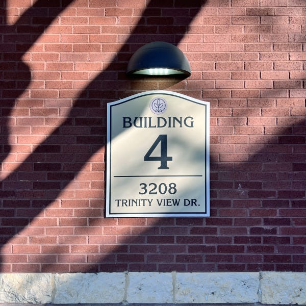 Apartment Building Signs