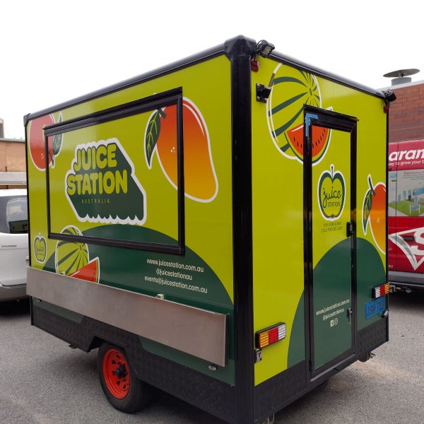 Exciting Food Truck Wrap