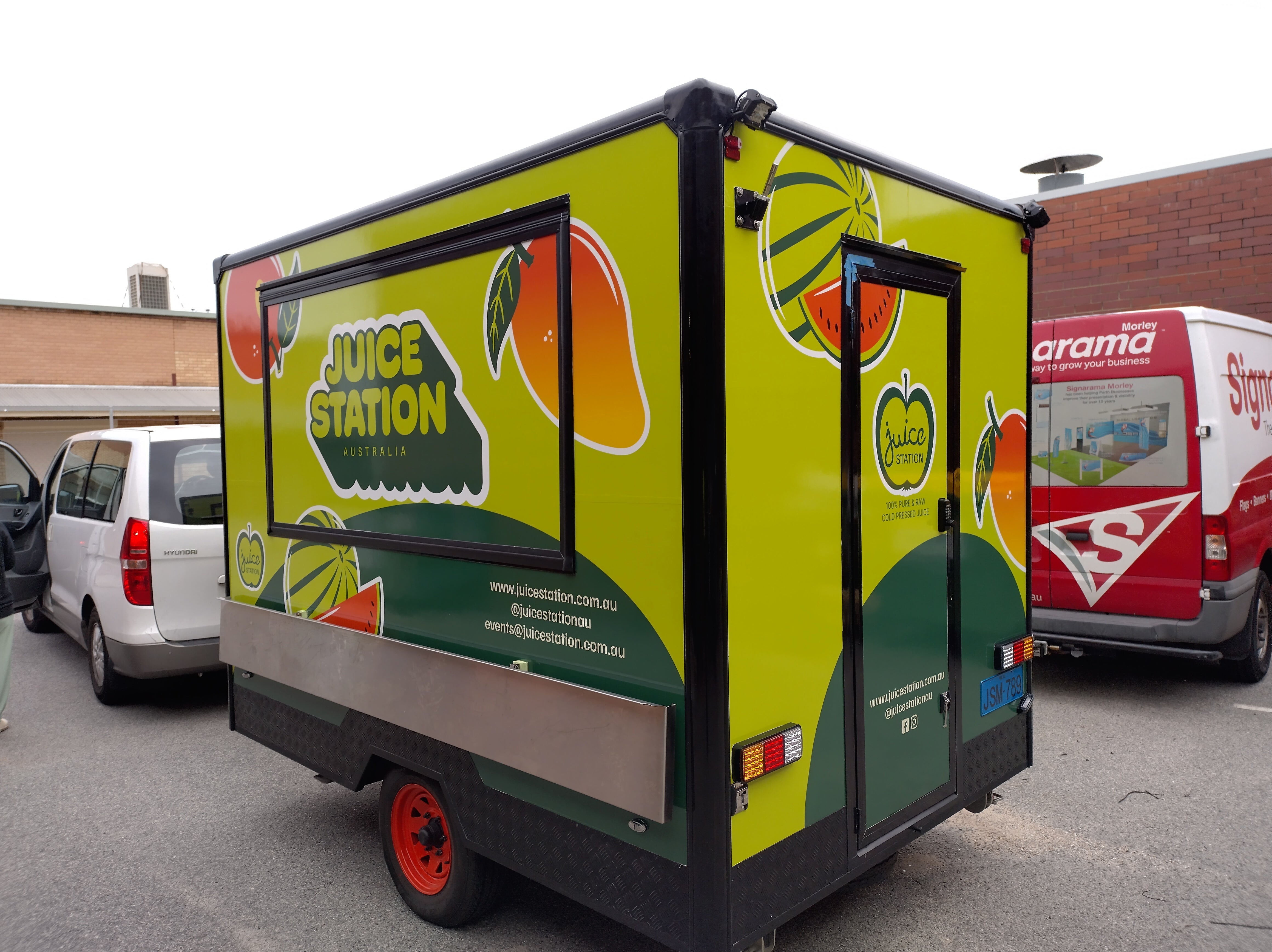Exciting Food Truck Wrap