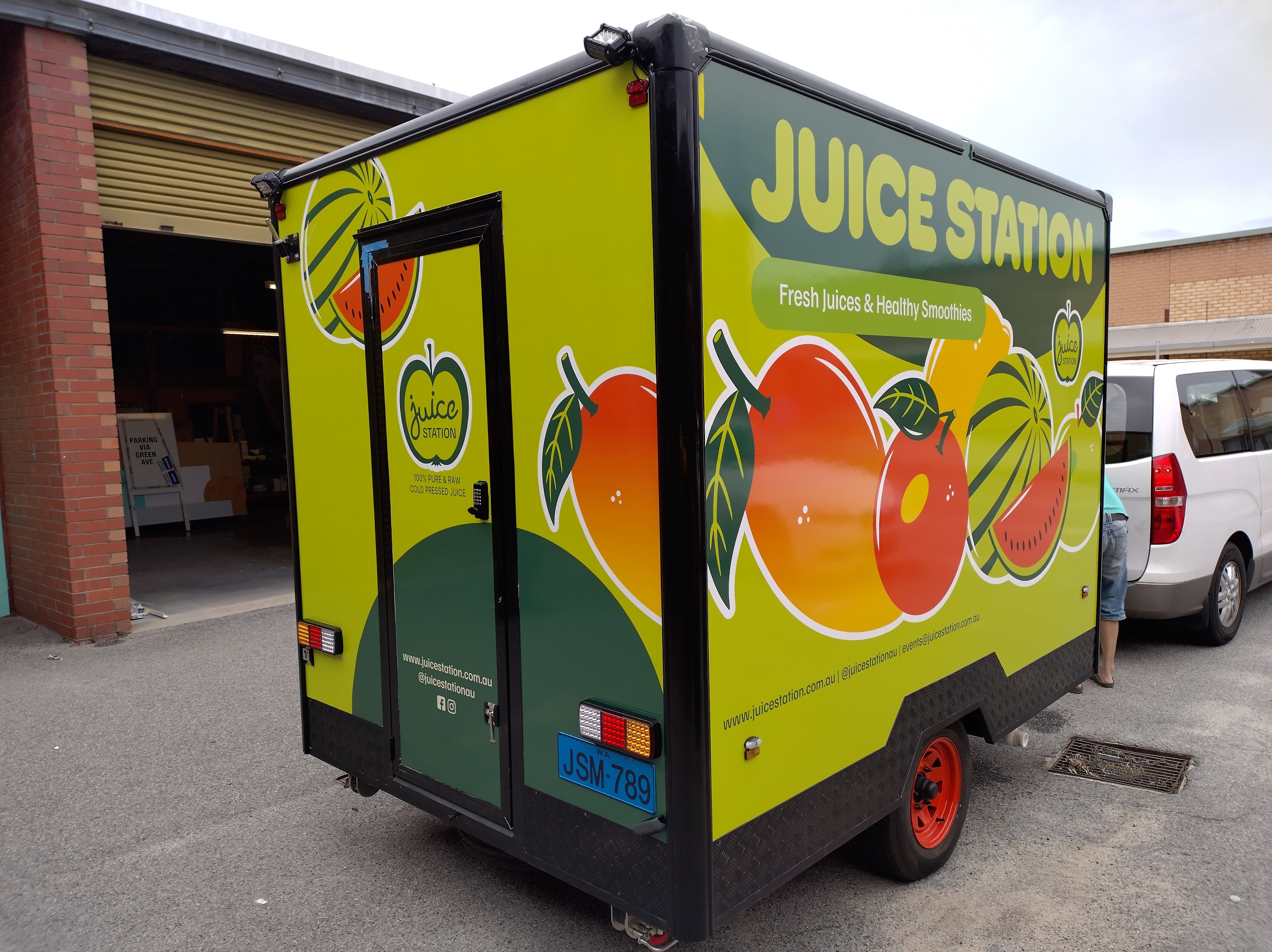 Exciting Food Truck Wrap