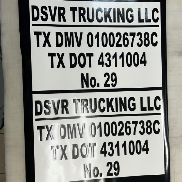 DMV Sign