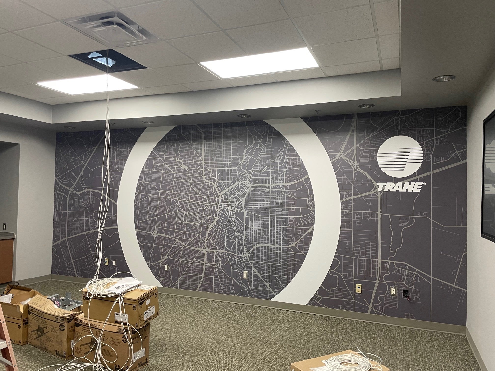 Wall Graphics for Trane in San Antonio NE