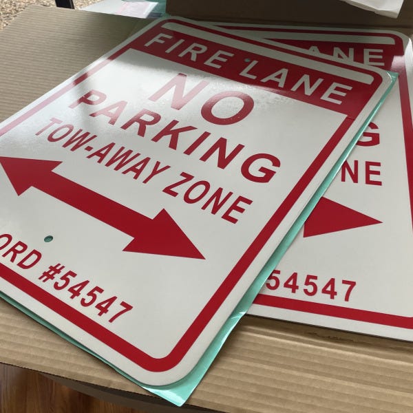 No Parking
