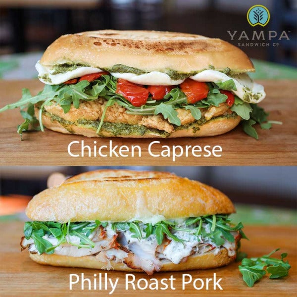 Yampa Sandwich Company's Winter Wonders: Introducing the Delectable Chicken Caprese and Savory Philly Roast Pork! Yampa Sandwich Company's Winter Wonders: Introducing the Delectable Chicken Caprese and Savory Philly Roast Pork!