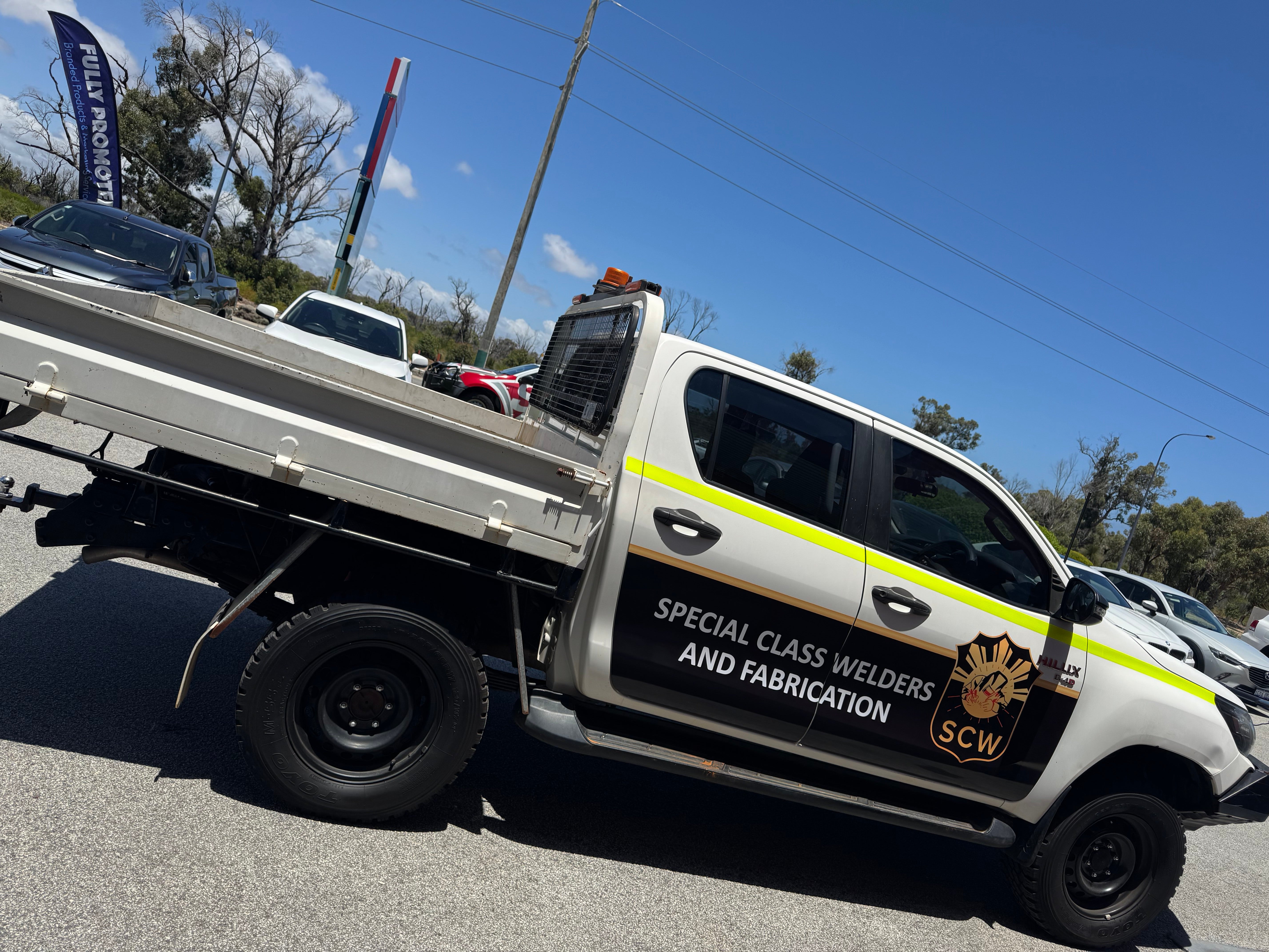 Custom Printed Decals for Special Class Welders & Fabrication!