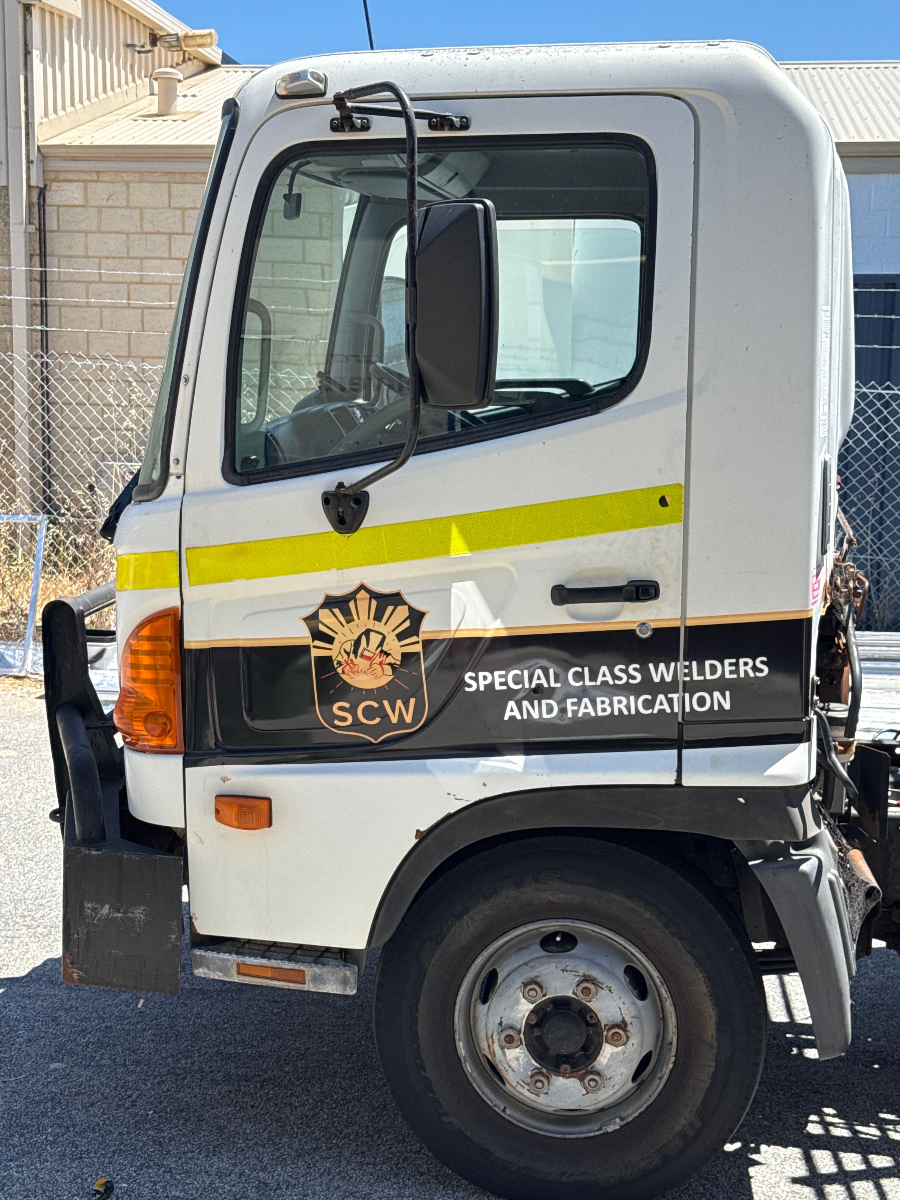Custom Printed Decals for Special Class Welders & Fabrication!