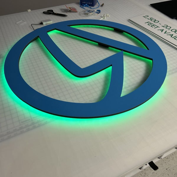 illuminated sign