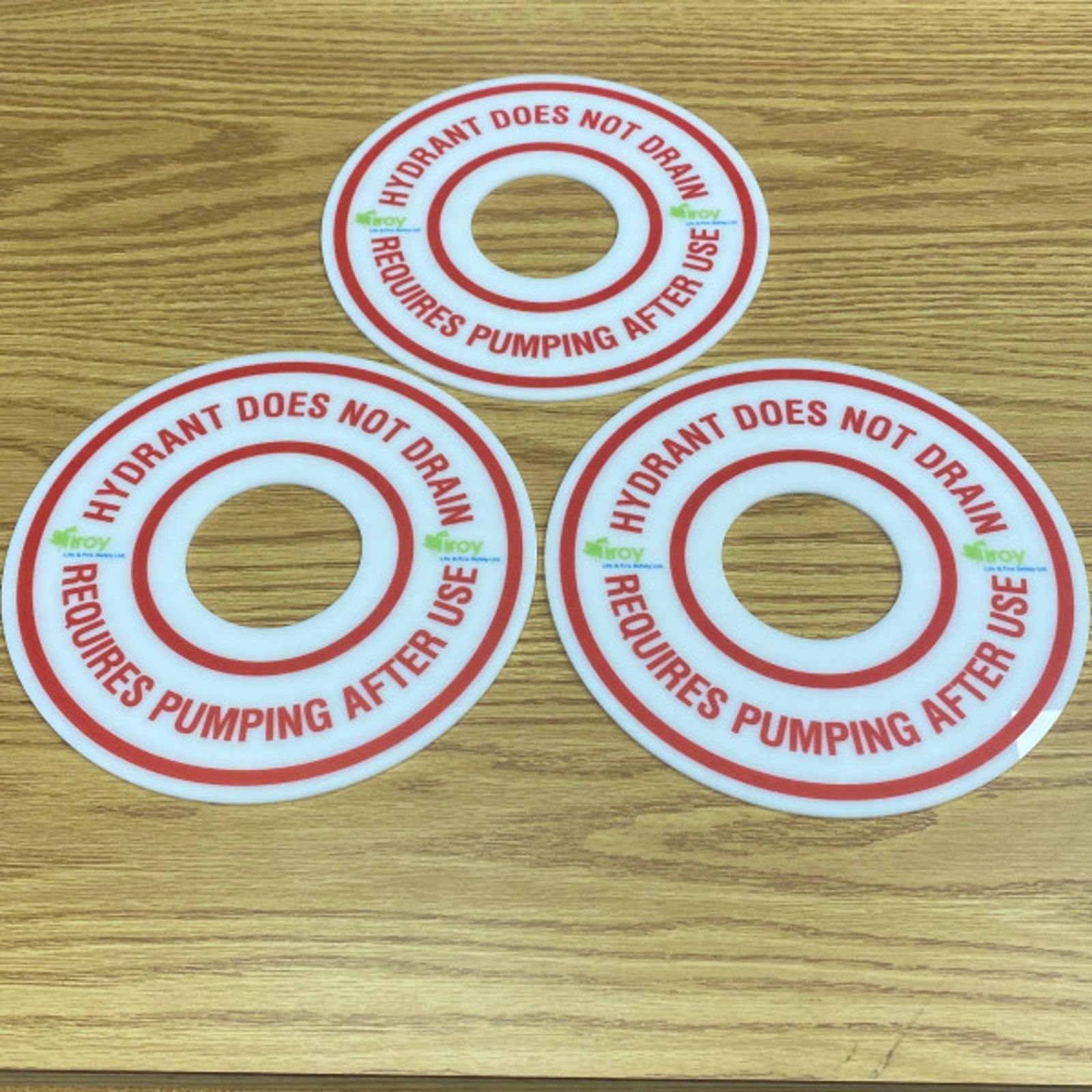 Custom Shape Acrylic for Troy Life & Fire Safety in Edmonton, AB
