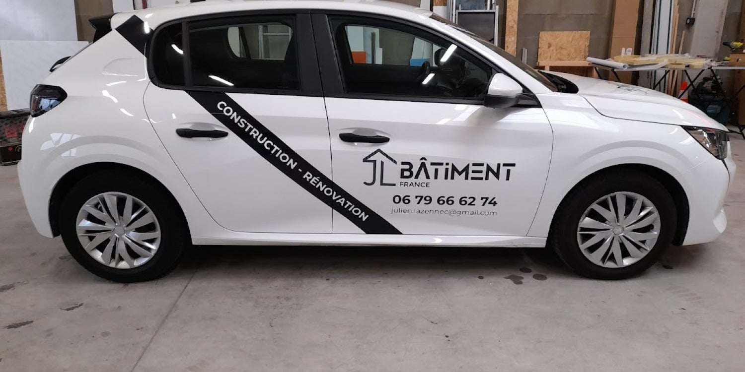 Lettrage voiture